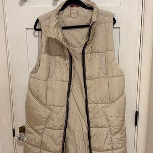 FP Movement On the Move Packable Beige Puffer Vest